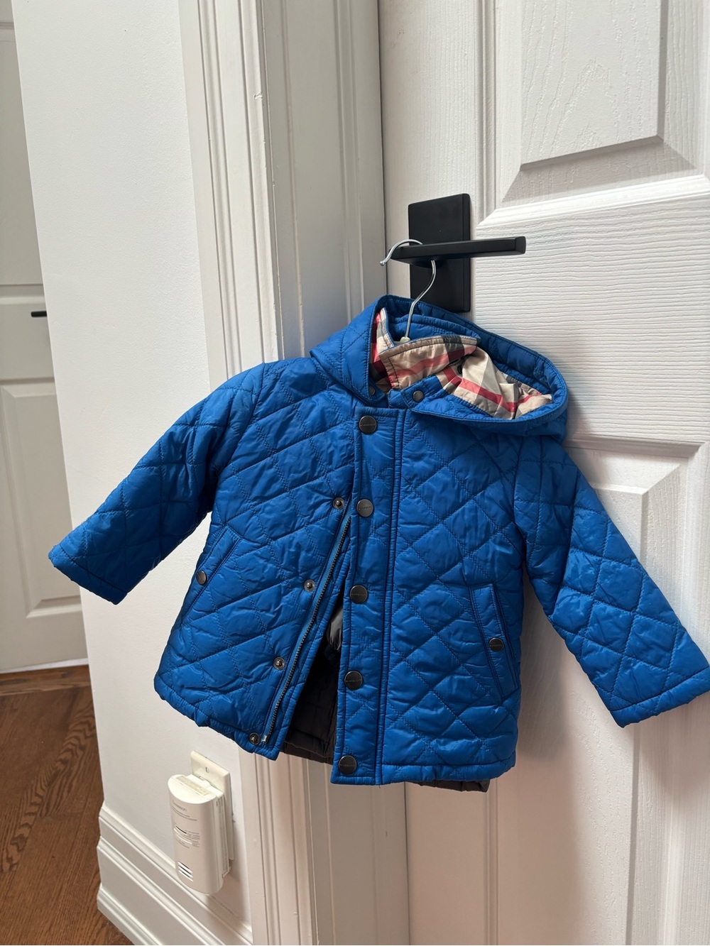 Burberry kids jacket in blue